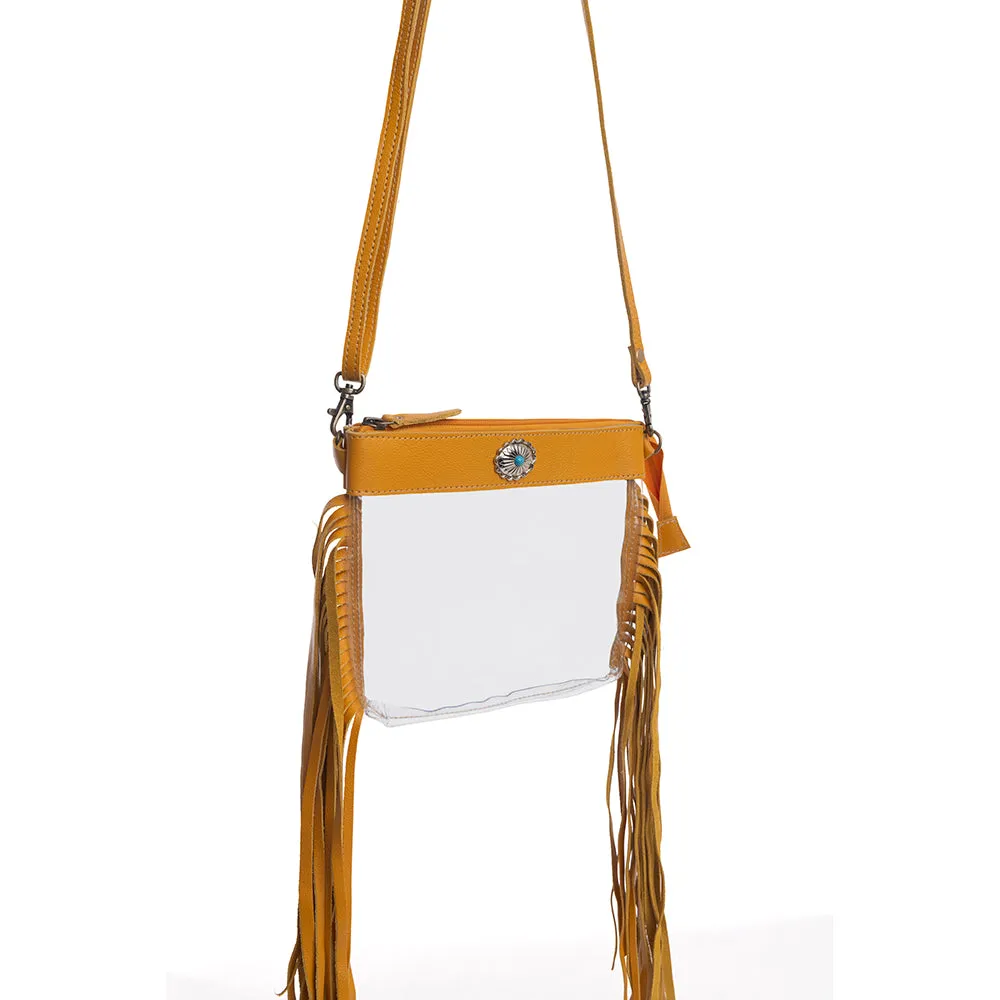 Azura Clear Bag in Sunrise Yellow sold by Myra Bag product image thumbnail 3