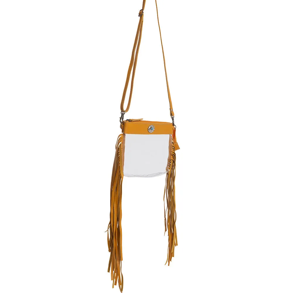 Azura Clear Bag in Sunrise Yellow sold by Myra Bag product image thumbnail 4