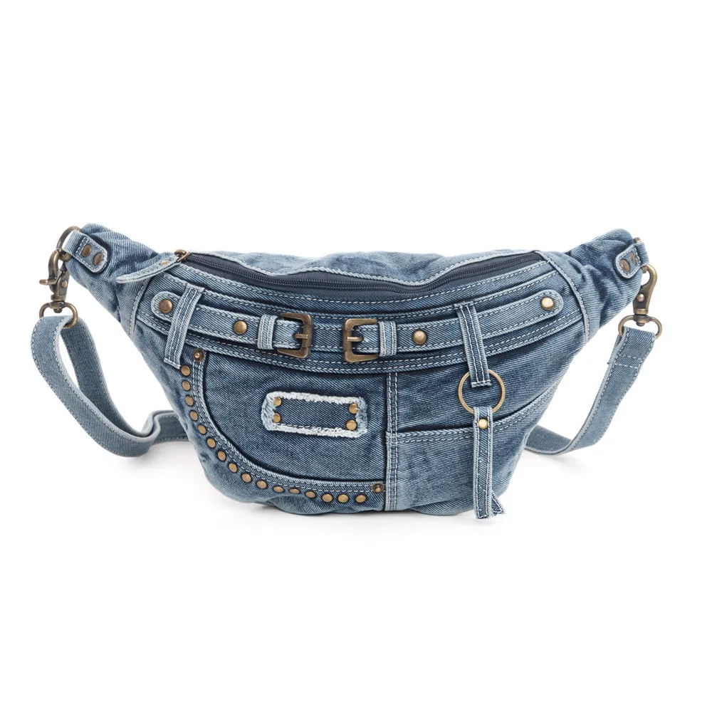 Vaquero Azules Fanny-Pack Bag sold by Myra Bag