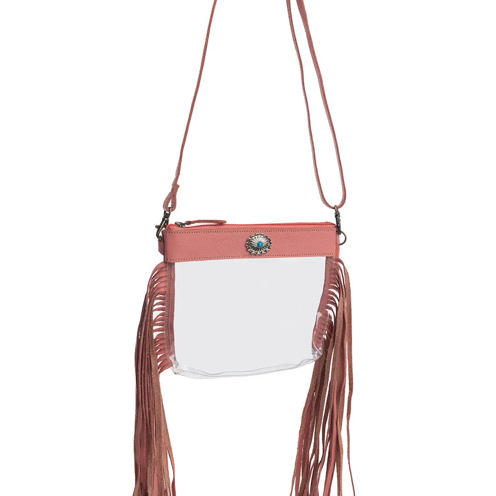Azura Clear Bag in Pink sold by Myra Bag product image thumbnail 2