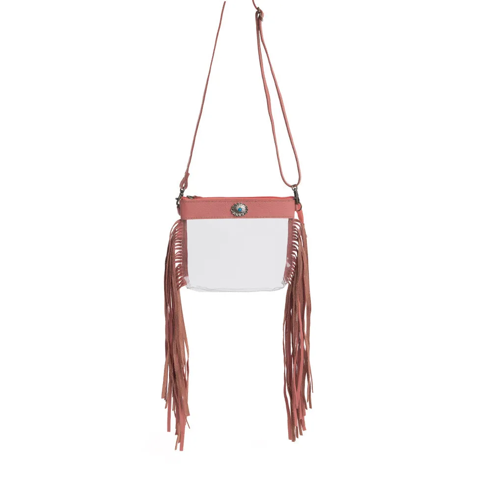 Azura Clear Bag in Pink sold by Myra Bag product image thumbnail 3