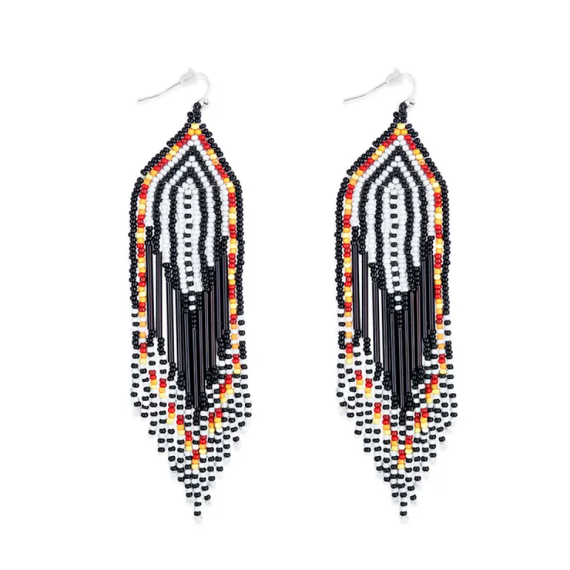 Love Dawns Beaded Earrings sold by Myra Bag