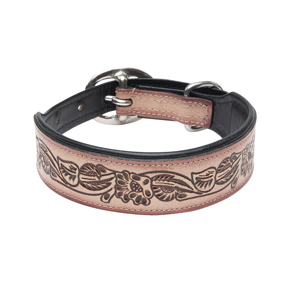 Cow Dog Trail Hand-tooled Dog Collar sold by Myra Bag product image thumbnail 2
