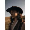 Protection Sheild Beaded Earring In Ebony sold by Myra Bag