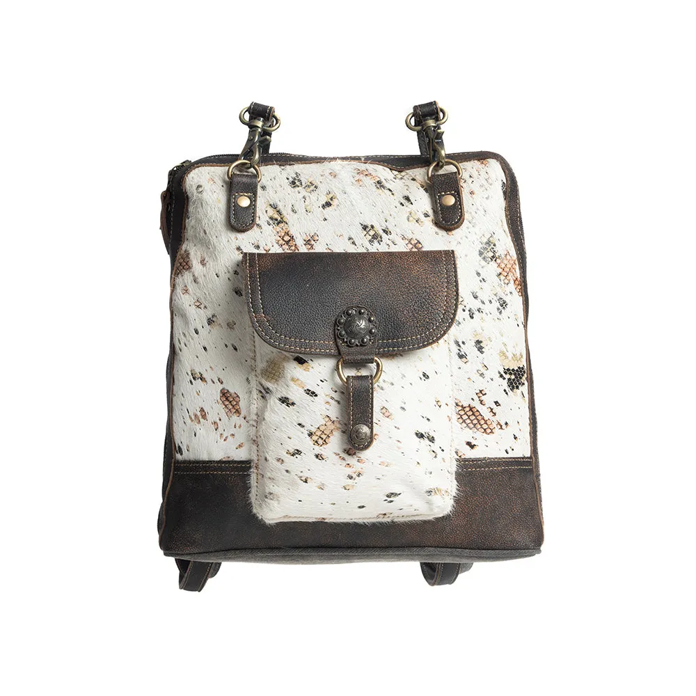 Cliffside Canvas & Hairon Bag sold by Myra Bag product image thumbnail 4