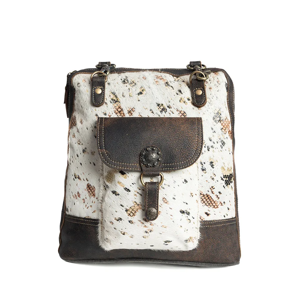 Cliffside Canvas & Hairon Bag sold by Myra Bag product image thumbnail 2