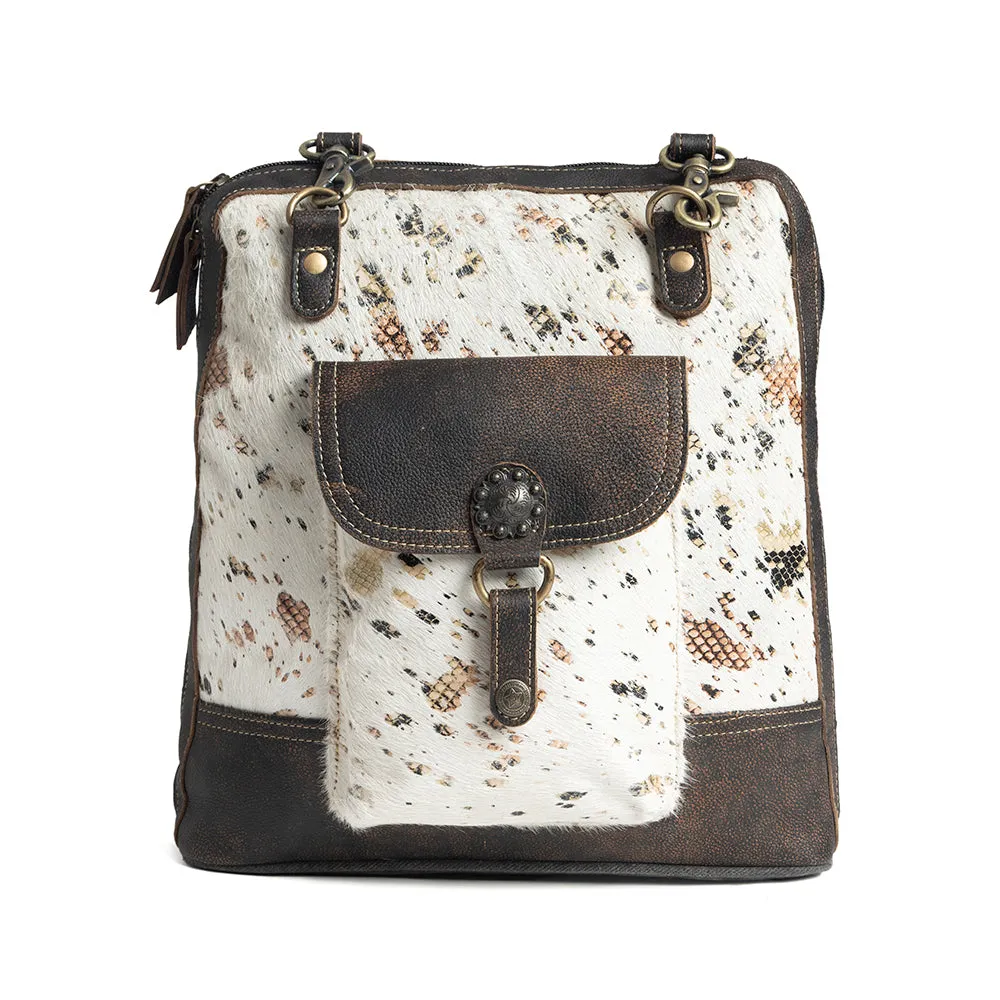 Cliffside Canvas & Hairon Bag sold by Myra Bag product image thumbnail 3