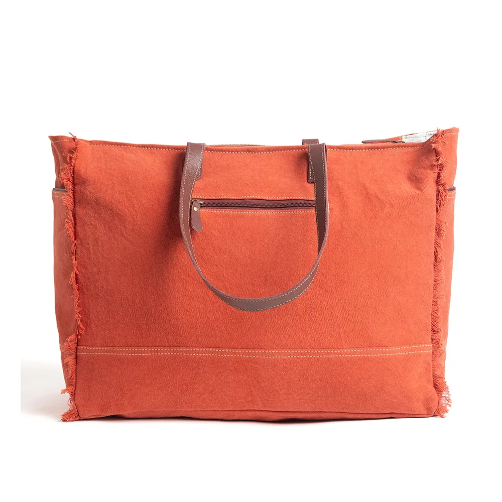 Rio Vintage Clothing Weekender Bag sold by Myra Bag product image thumbnail 4