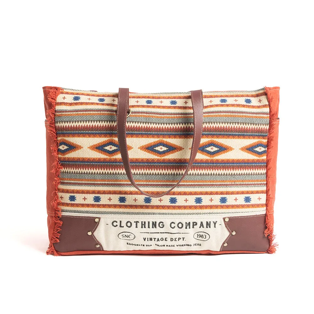 Rio Vintage Clothing Weekender Bag sold by Myra Bag