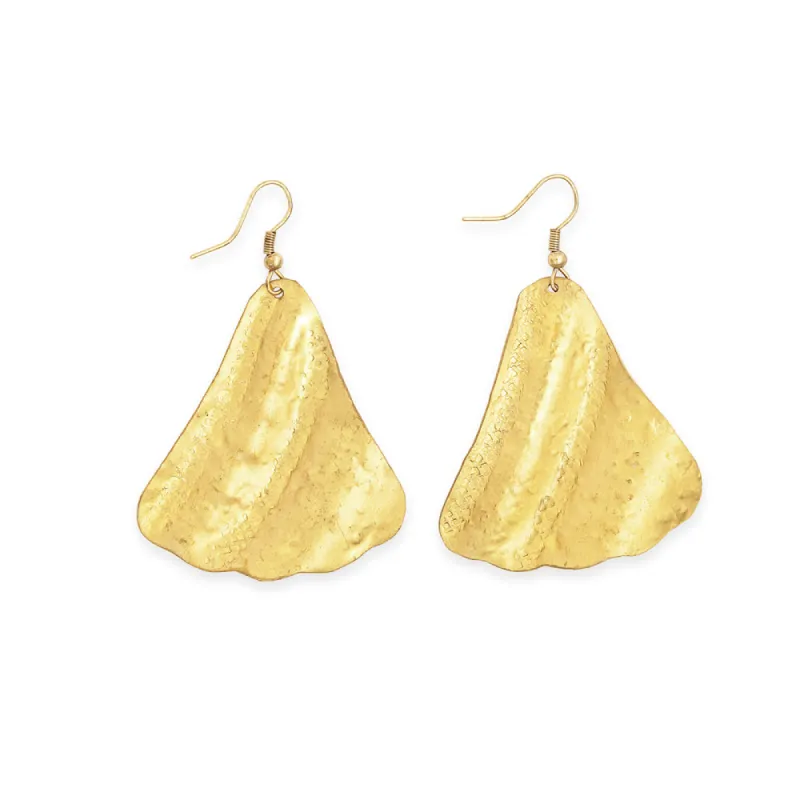 Golden Falls Earrings sold by Myra Bag