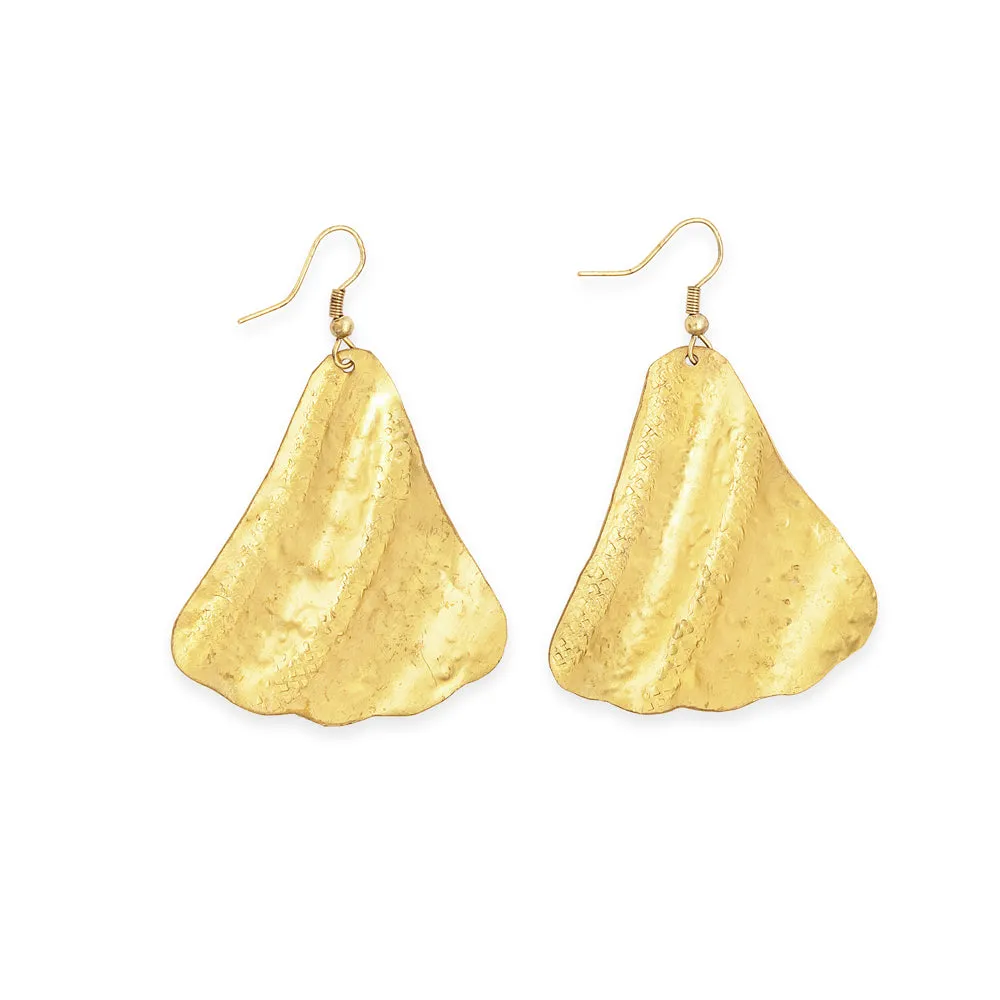 Golden Falls Earrings sold by Myra Bag