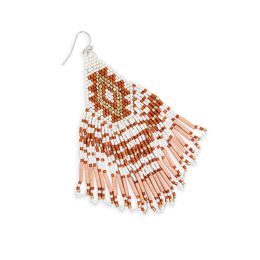 Streaming Light Earrings In Sandstone sold by Myra Bag product image thumbnail 2