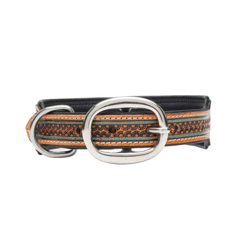 Trusted Amigo Hand-tooled Dog Collar sold by Myra Bag