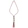 Charmed Life Necklace In Crimson sold by Myra Bag