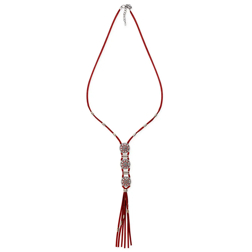 Charmed Life Necklace In Crimson sold by Myra Bag product image thumbnail 2