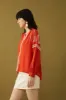 Bohera  Pauline Embroidered Accent Top sold by Myra Bag
