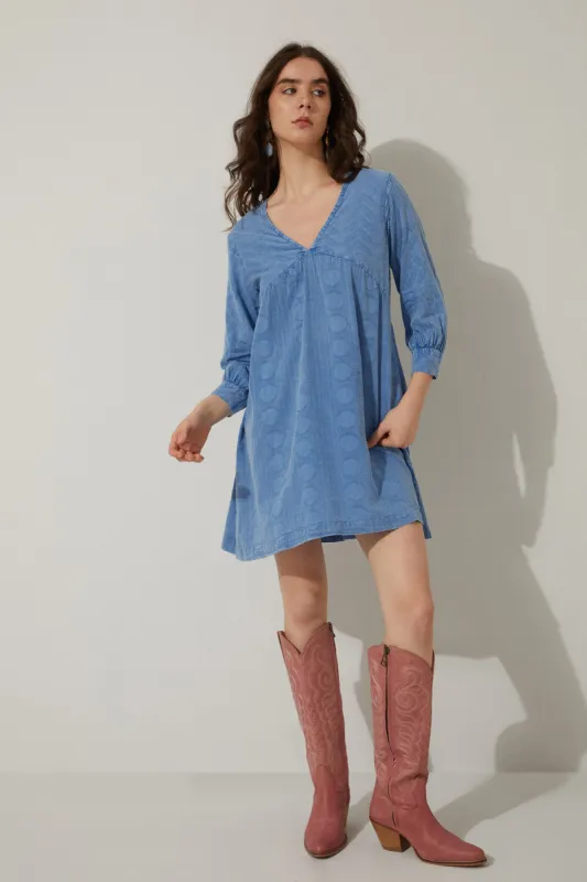 Bohera Monika Maye Sleeved Tunic Dress sold by Myra Bag