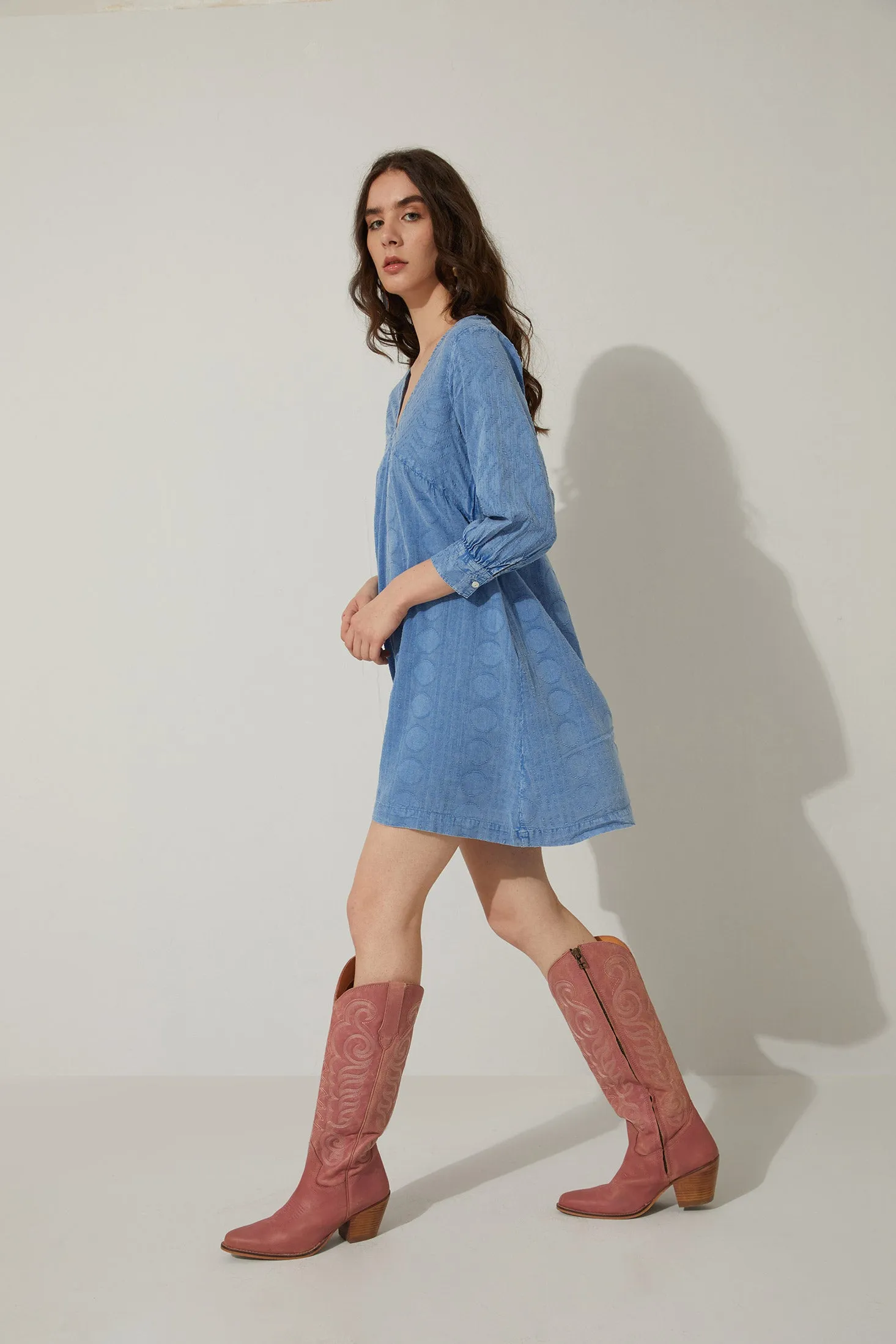 Bohera Monika Maye Sleeved Tunic Dress sold by Myra Bag product image thumbnail 2