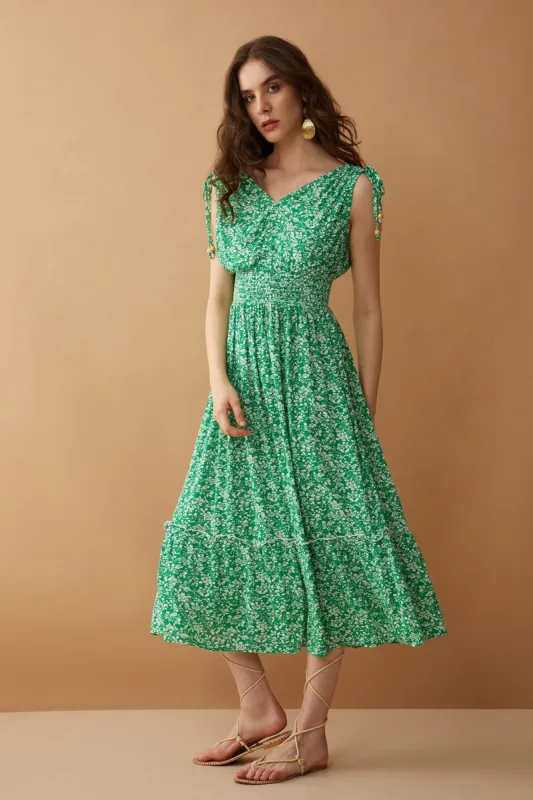 Bohera Maggie's Glade Floral Dress sold by Myra Bag