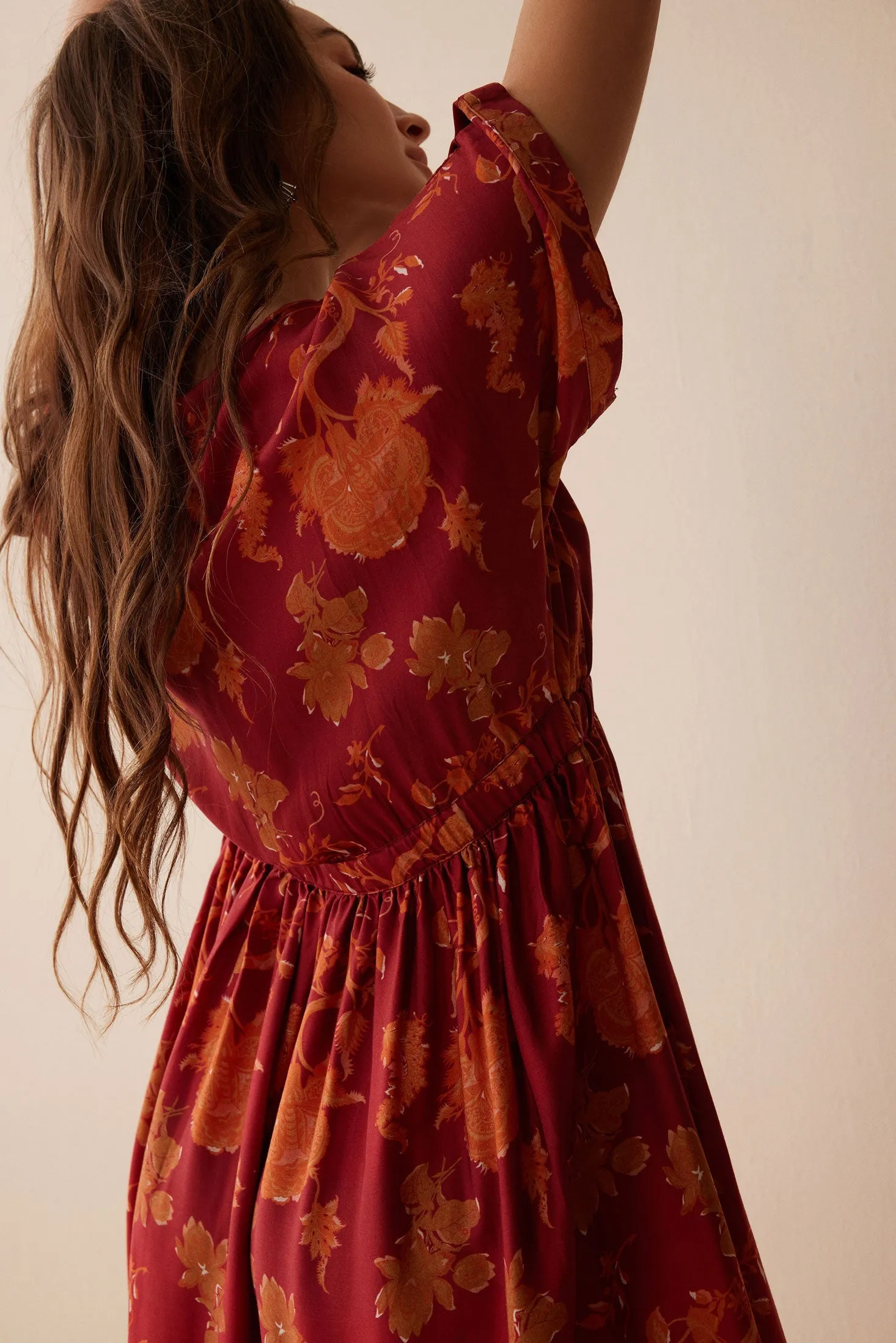 Bohera Krystal Dee Maxi Print Dress sold by Myra Bag product image thumbnail 5