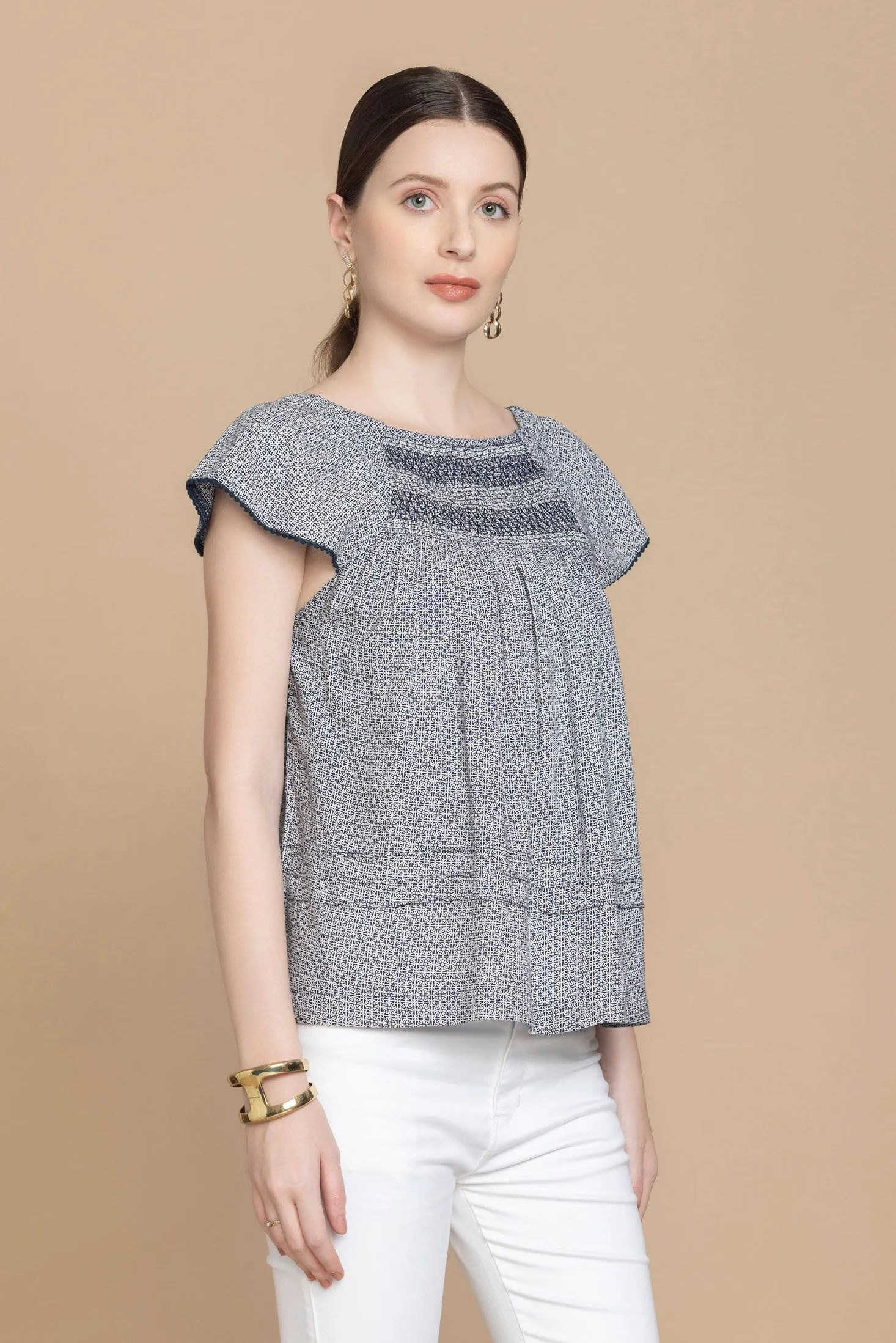 Bohera Hanna Jo Embroidered Top sold by Myra Bag product image thumbnail 2