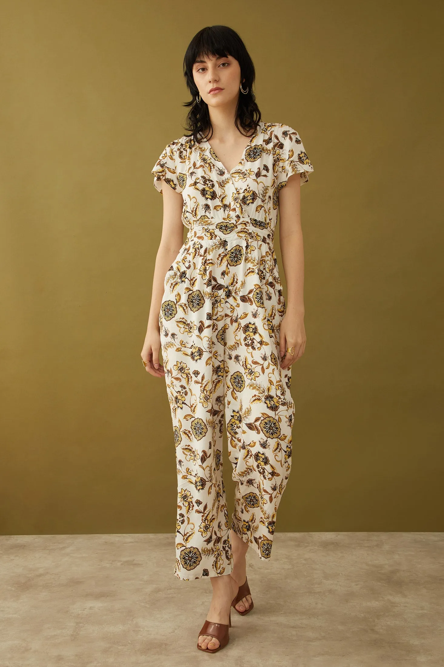Bohera Jordana Floral Jumpsuit sold by Myra Bag