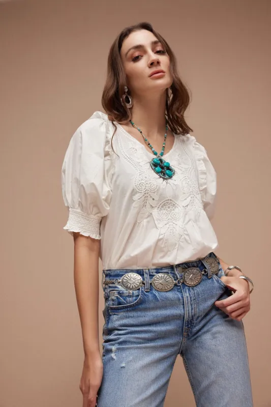 Bohera Abigail’s Charm Lace Top sold by Myra Bag