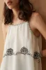 Bohera Aurora Rose EmbroideredTop sold by Myra Bag
