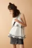 Bohera Aurora Rose EmbroideredTop sold by Myra Bag