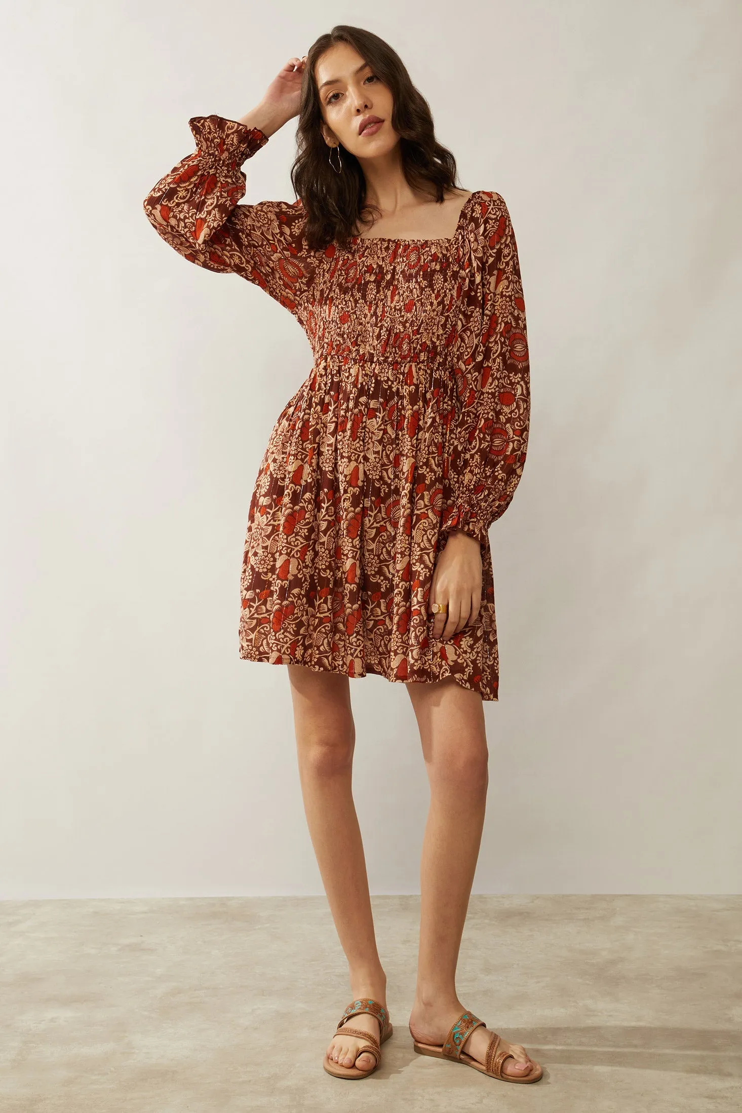 Bohera Annastella Smocking Dress sold by Myra Bag product image thumbnail 3