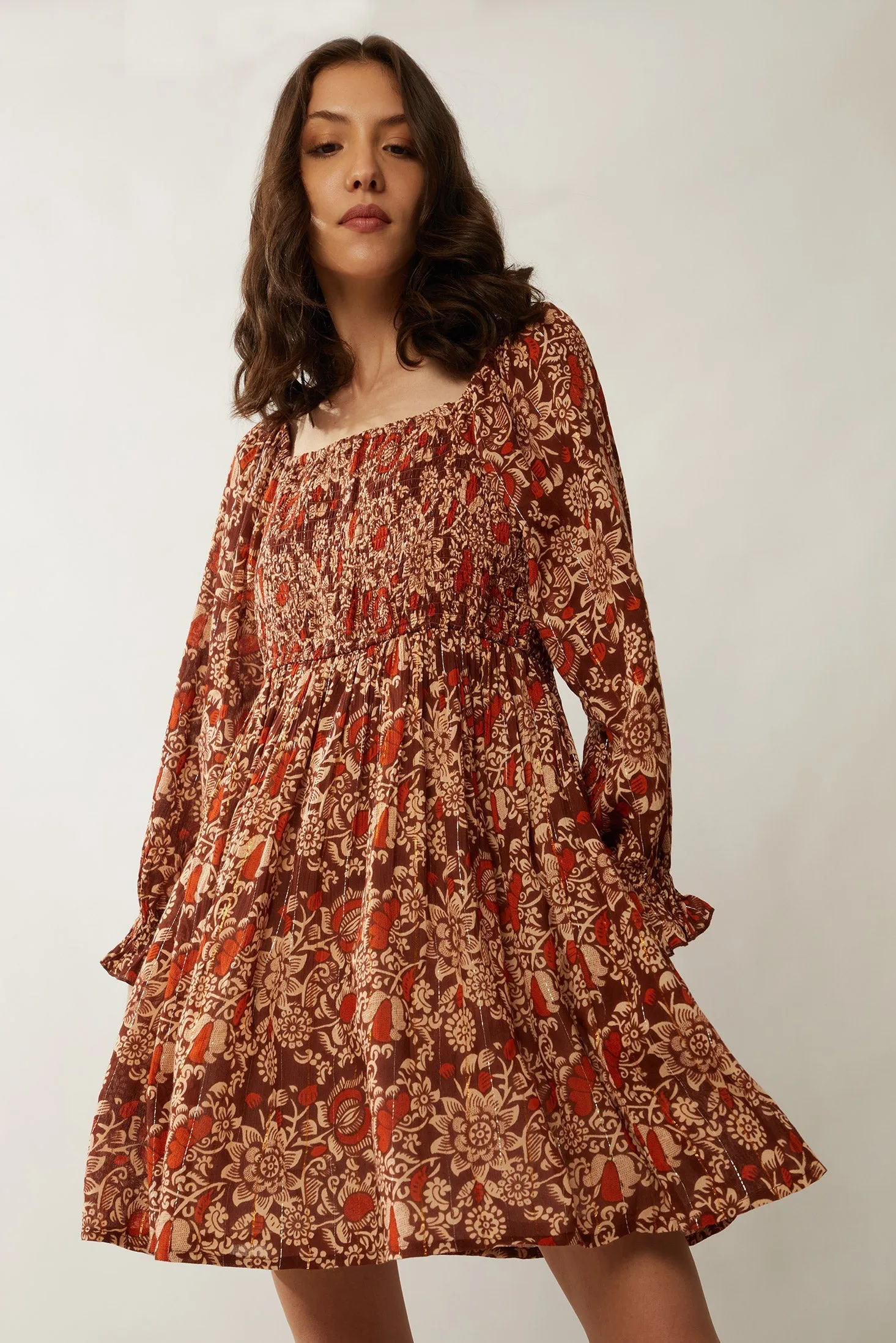Bohera Annastella Smocking Dress sold by Myra Bag product image thumbnail 4
