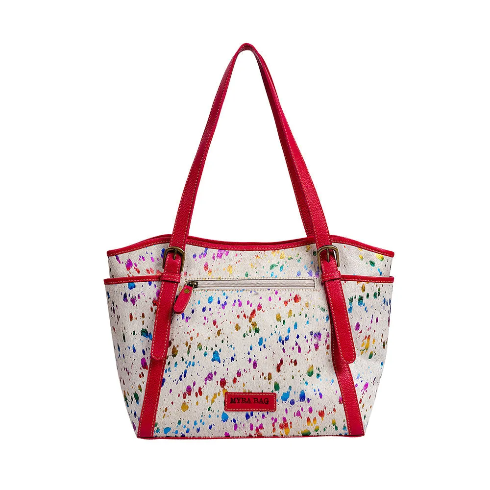 Rojo Ryders Leather & Hairon Bag sold by Myra Bag product image thumbnail 3