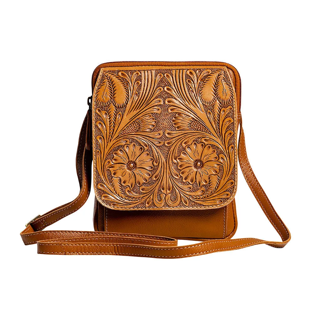 Ranch Trail Hand-Tooled Bag sold by Myra Bag