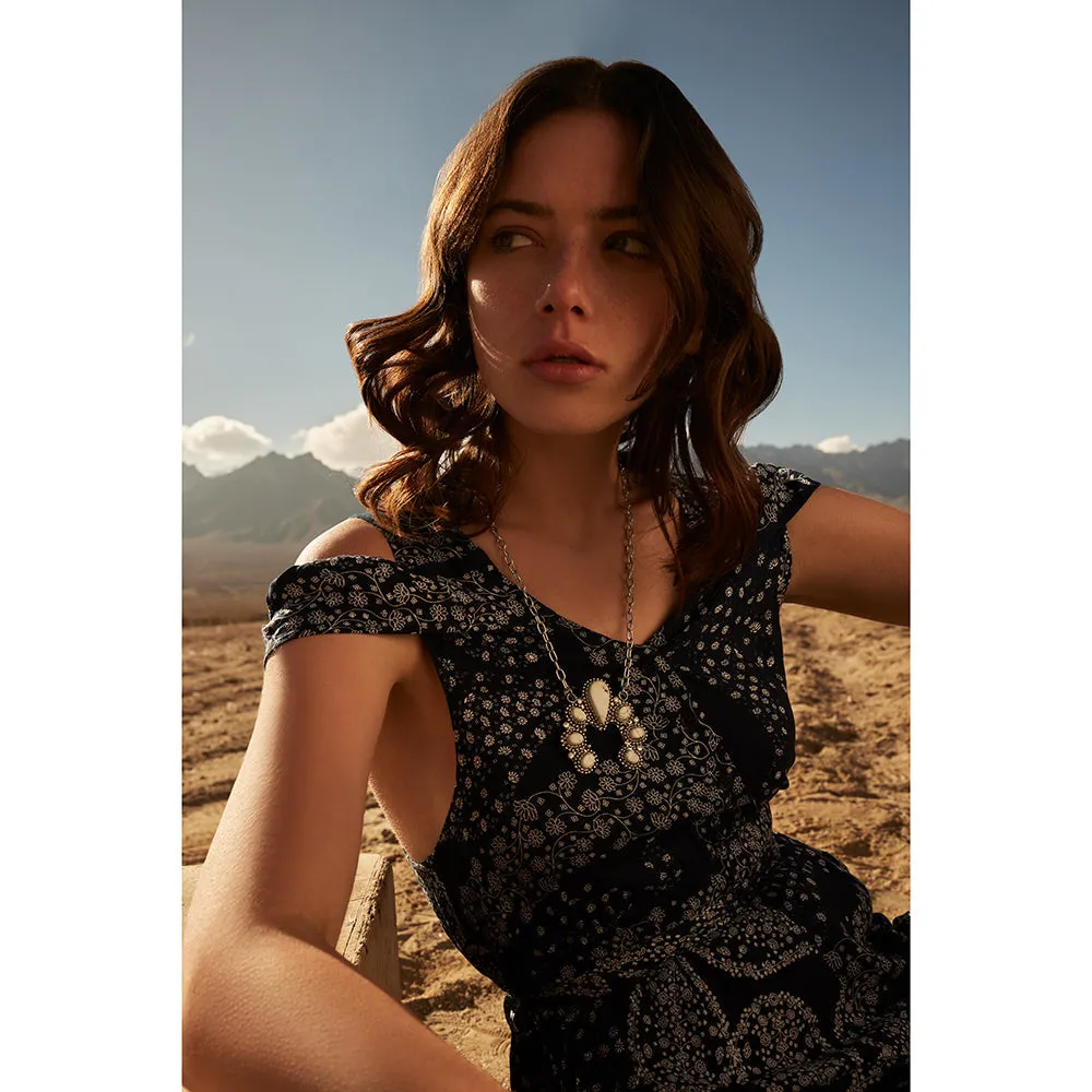 Selena Trail Squash Blossom Necklace sold by Myra Bag product image thumbnail 3