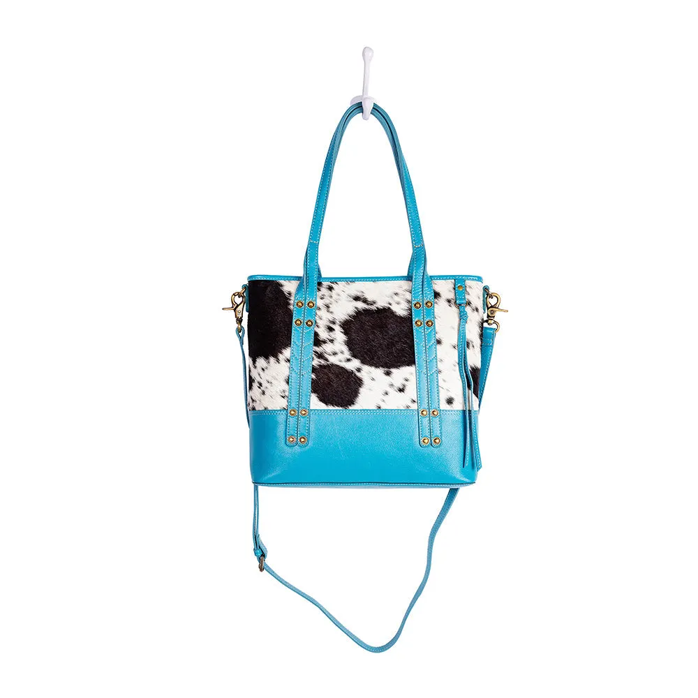 Blue Ridge Carolina Canvas & Hairon Handbag sold by Myra Bag product image thumbnail 3