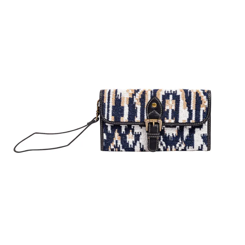 Jenson Bluff Clutch Wallet sold by Myra Bag