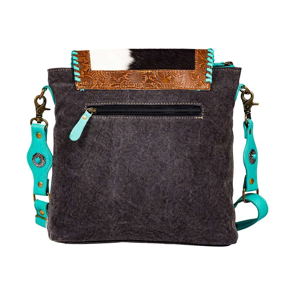 Stellona Canyon Canvas & Hairon Bag sold by Myra Bag product image thumbnail 3