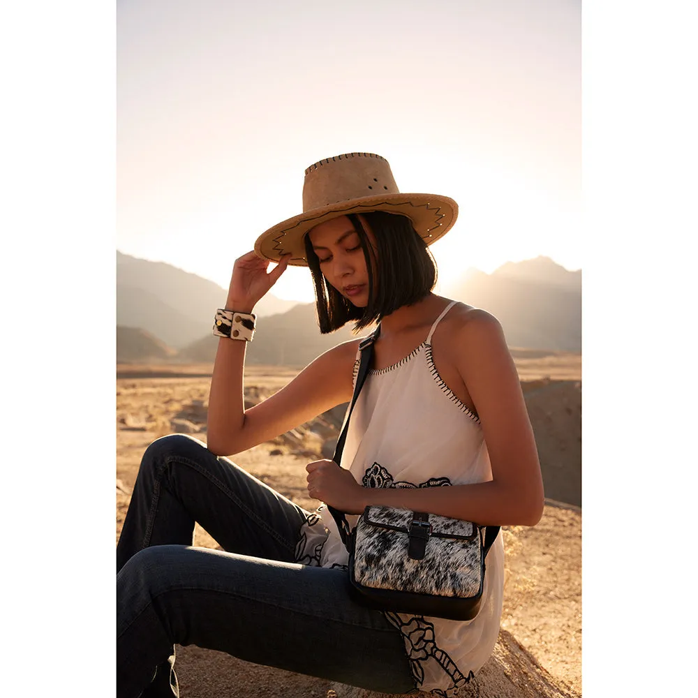 Carlisle Bluff Leather & Hairon Bag sold by Myra Bag product image thumbnail 5