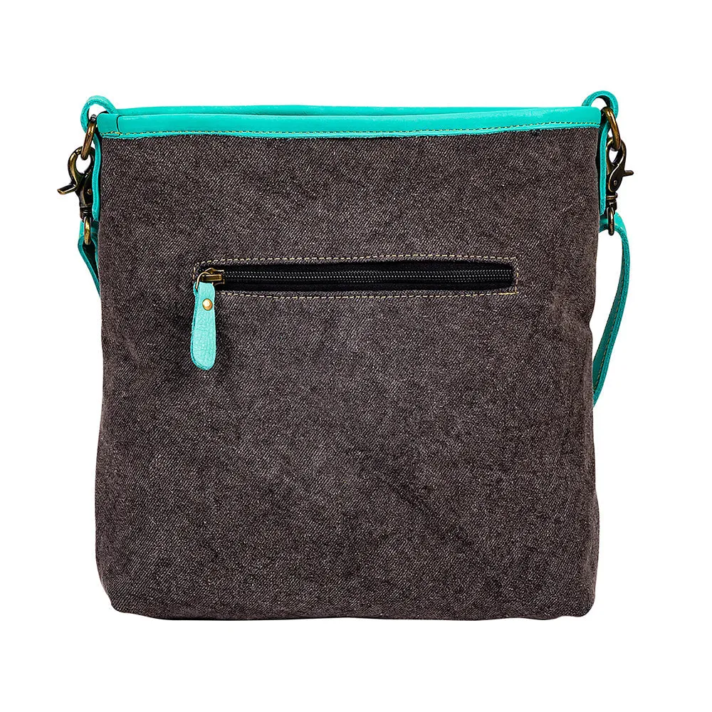 Stellona Canyon Canvas And Hairon Bag sold by Myra Bag product image thumbnail 3