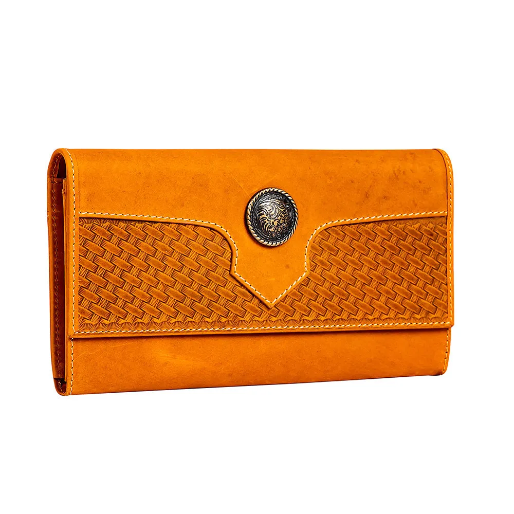 Winsome Trail Hand-tooled Wallet sold by Myra Bag product image thumbnail 2