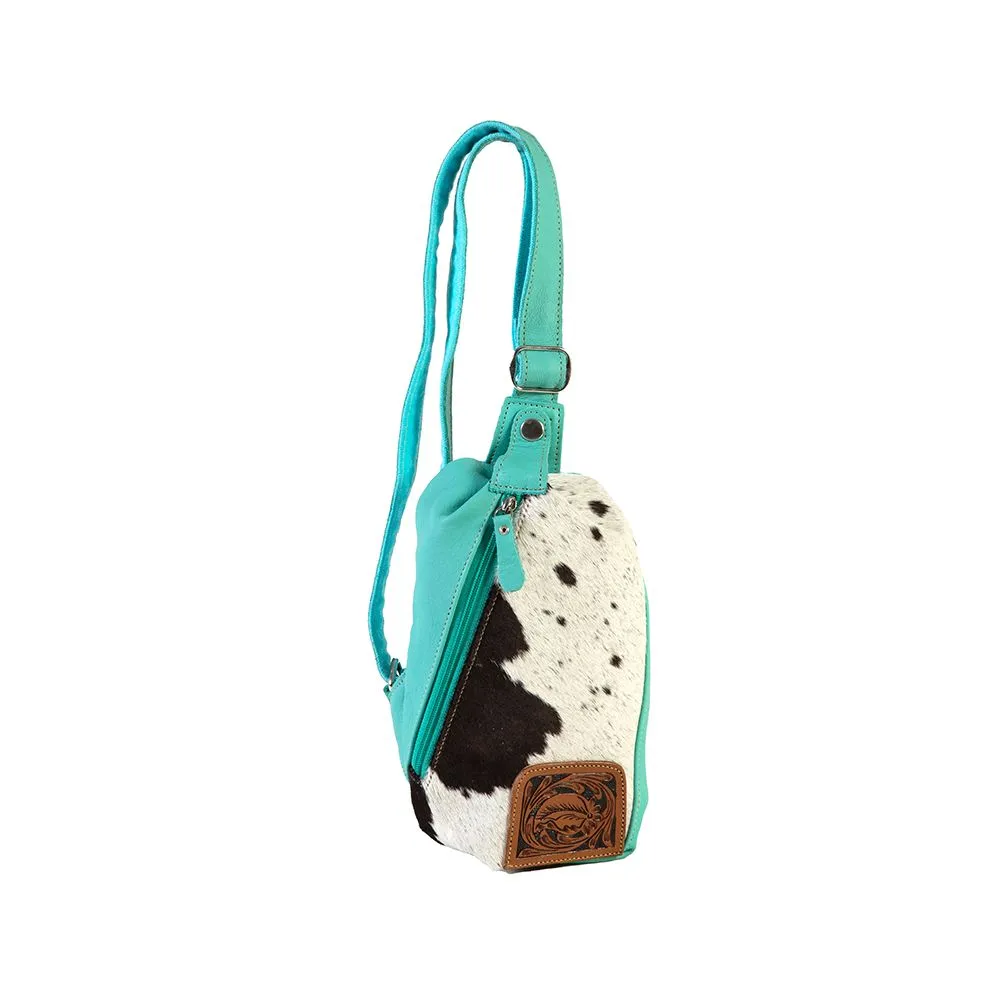 Robnette Ranch Fanny Pack Bag In Turquoise sold by Myra Bag