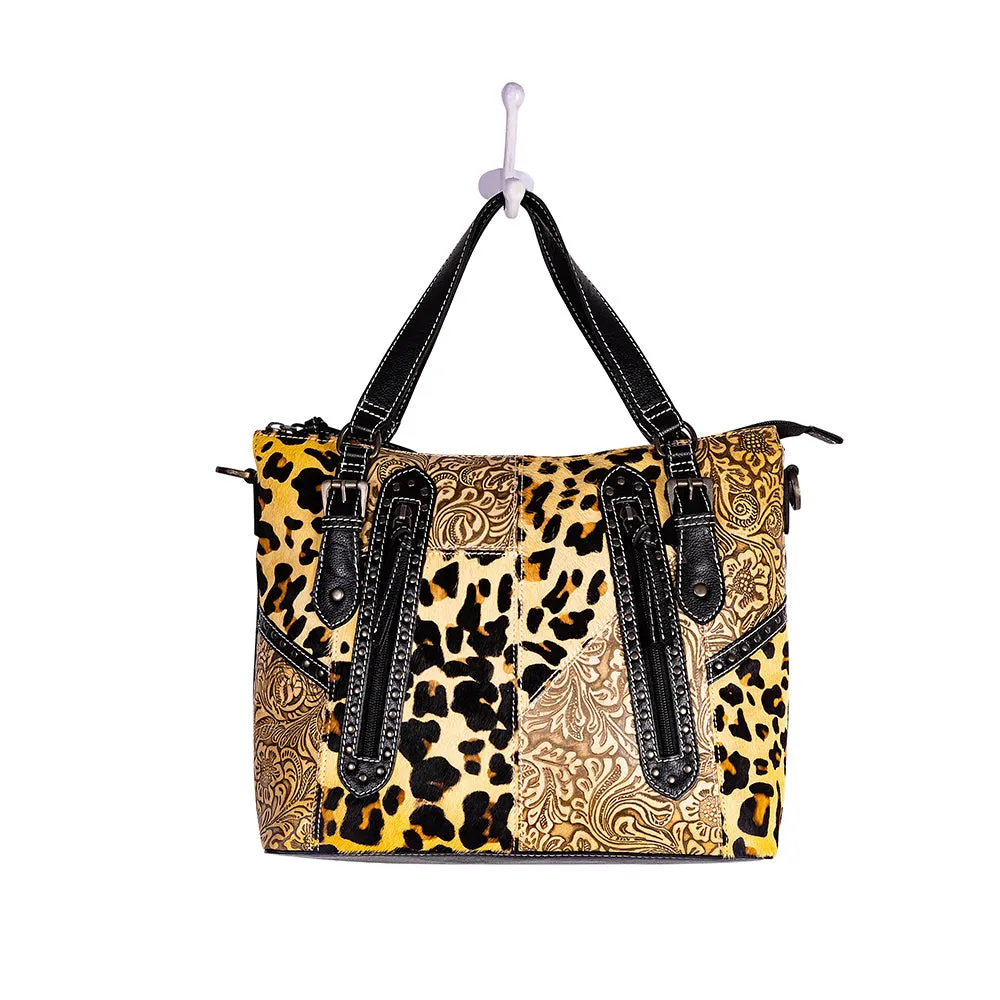 Jaguar Trail Hairon & Leather Bag sold by Myra Bag product image thumbnail 5