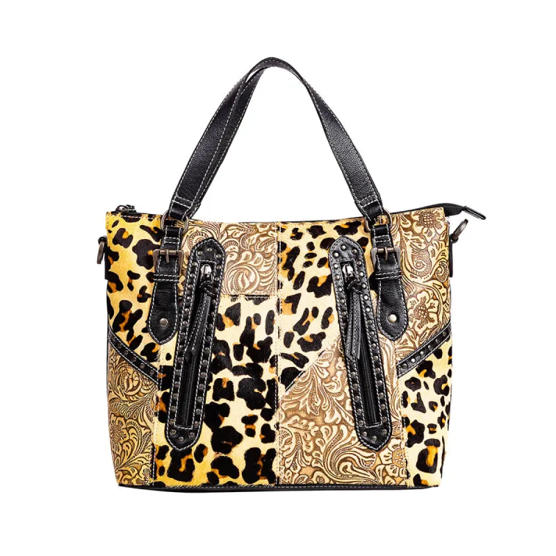 Jaguar Trail Hairon & Leather Bag sold by Myra Bag