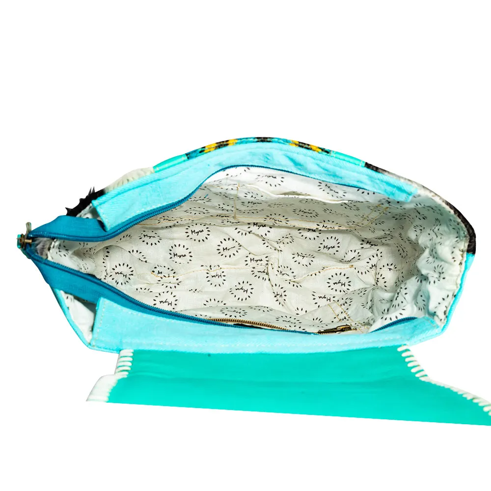 Tonga Ridge Backpack In Turquoise sold by Myra Bag product image thumbnail 4