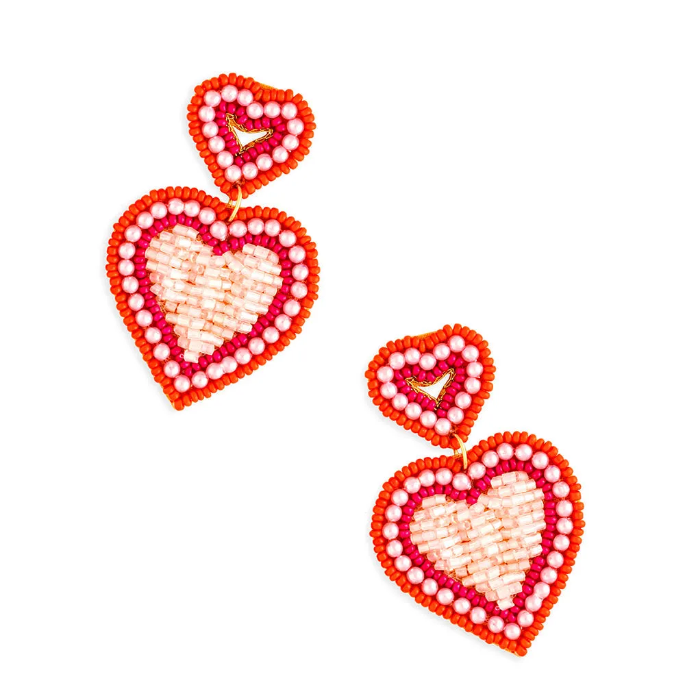 Oh My Darling Beaded Earrings sold by Myra Bag product image thumbnail 2