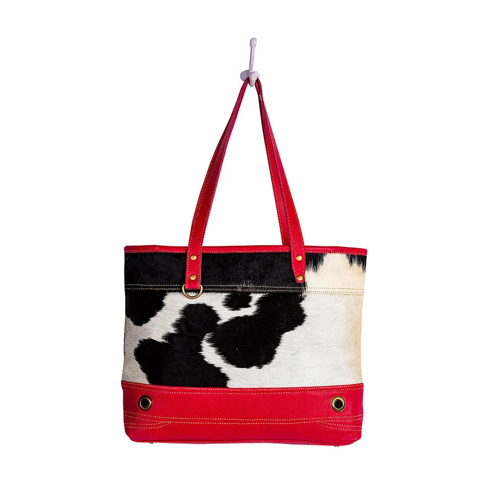 Letterstone Trail Leather & Hairon Bag sold by Myra Bag product image thumbnail 5