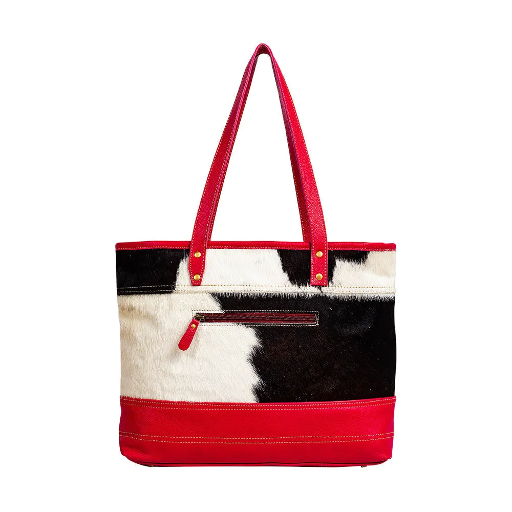 Letterstone Trail Leather & Hairon Bag sold by Myra Bag product image thumbnail 3