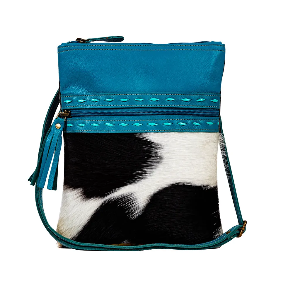 Fence Creek Small Canvas & Hairon Bag sold by Myra Bag