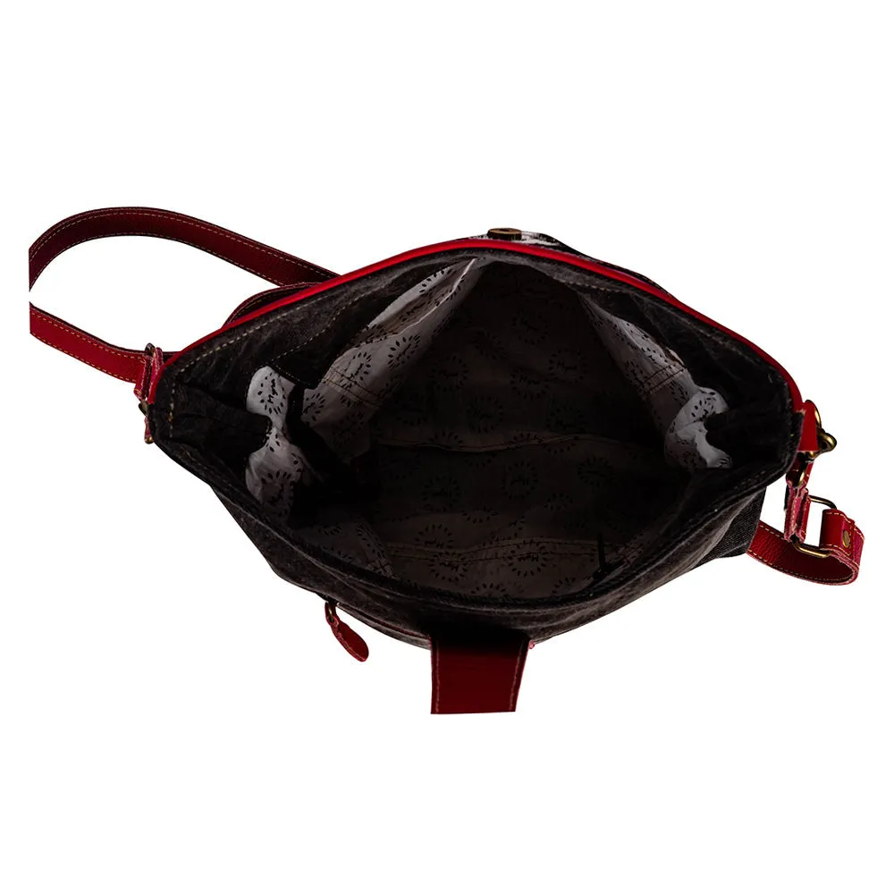 Letterstone Trail Canvas & Hairon Bag sold by Myra Bag product image thumbnail 5