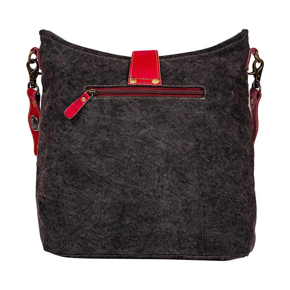 Letterstone Trail Canvas & Hairon Bag sold by Myra Bag product image thumbnail 3